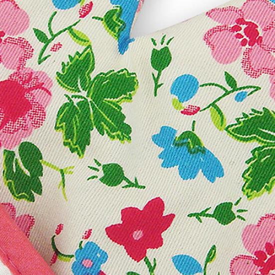 1Pc Dots Grids Print Oven Mitt Heat Resistant Protector Kitchen Holder Glove