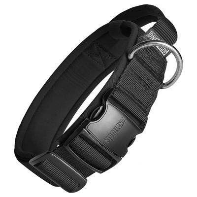 OneTigris Dog Easy To Put with for Medium and Large Heavy Duty Metal for Going Training Cool Collar, Adjustable, On, Anti-Pulling, Wide, Handle, Dogs,