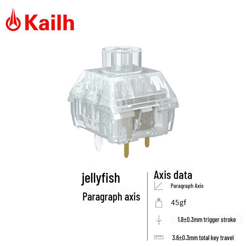TTC Ice Quiet V2 Kaihua BOX Weiße Achse Mechanische Tastatur Lichtführung