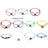 Metall-Schnallenringe Geflochtenes Seilarmband Handgemachtes Schnurarmband Schmuck Geschenk Verstellbare Freundschaft Partnerarmbänder