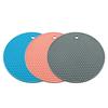 Silicone Honeycomb Heat Insulation Pad Heat Insulation Anti Slip Placemats Circular Waterproof Pad Kitchen Accessories