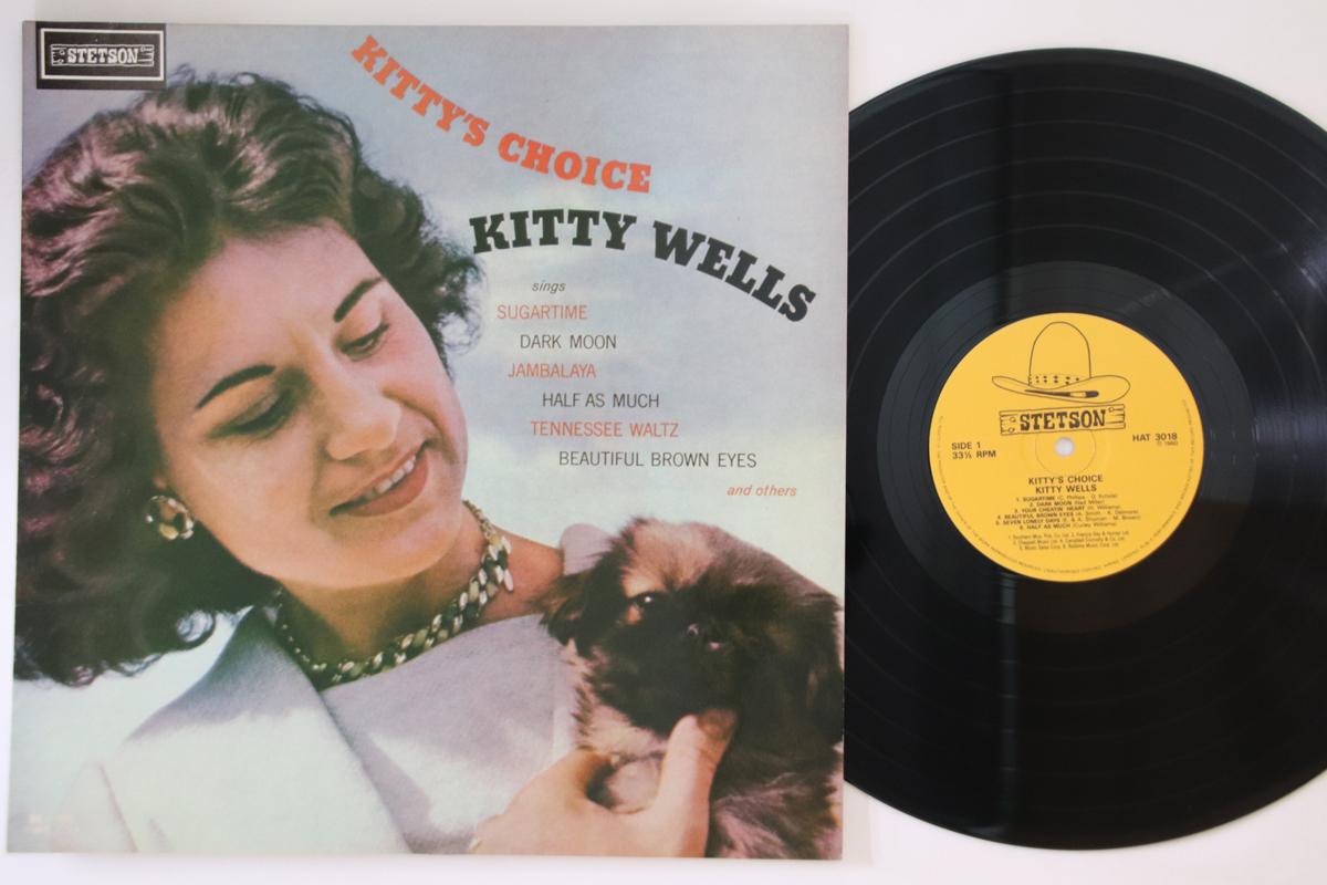 

LP Record KITTY WELLS - Kitty s Choice HAT3018 STETSON UK Folk Used