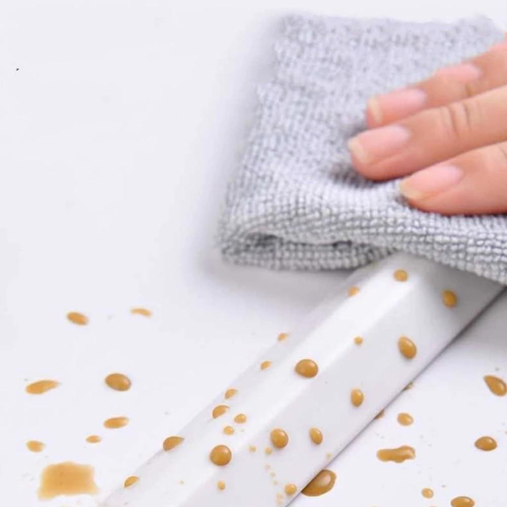 Bathroom Retention Water Barrier Strip Dry &Wet Separation Silicone Seal Strip