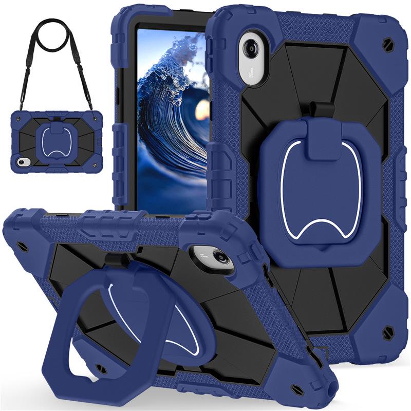 Lenovo Xiaoxin Pad 11 2025 Rotating Stand Silicone Case - Drop-Proof, Handheld Protection