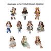 1/6 Scale Doll Lolita Skirt 30cm Size Sweater Coat Pretty Sweater Doll Outfit Set  Girls Toys
