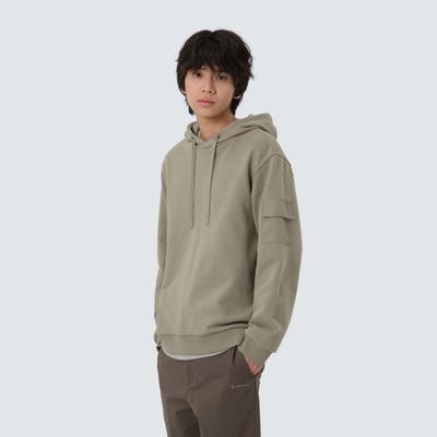 SNOWPEAK Land Pocket Hood T-shirt Khaki Beige (S25FMFHD60)
