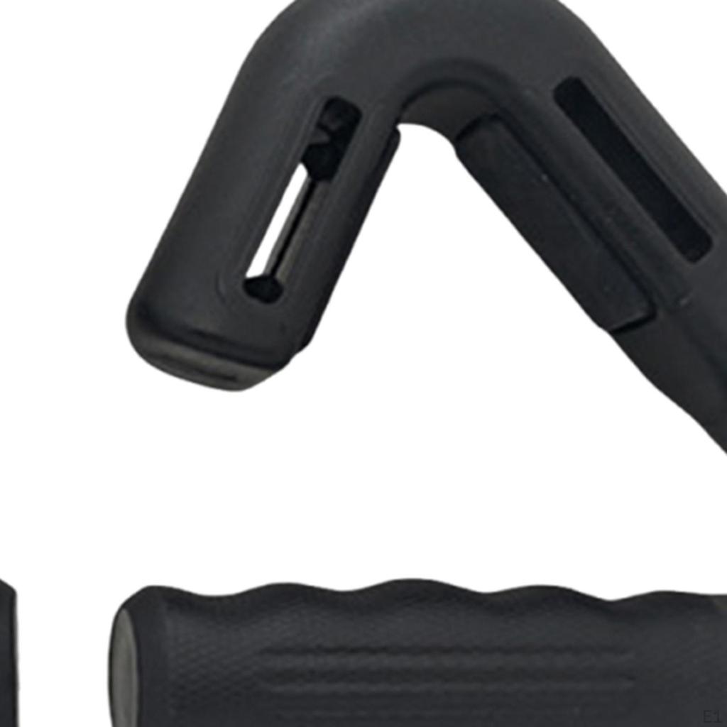 2Pcs Cable Machine Handles Pull up Bar Weightlifting Hand Grips for Gym Row Attachment