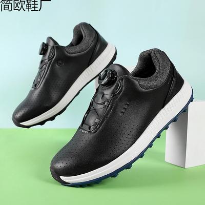 New Golf Shoes Men's Waterproof Shoes Non-slip Nail-free Shoes Summer