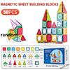 Tuiles Magnétiques pour Enfants 3-5 Ans 4-8 Jouets Magnétiques pour Garçons Filles Tout-Petits 3 4 5 6 7 8+ Ans Blocs de Construction Magnétiques Préscolaire