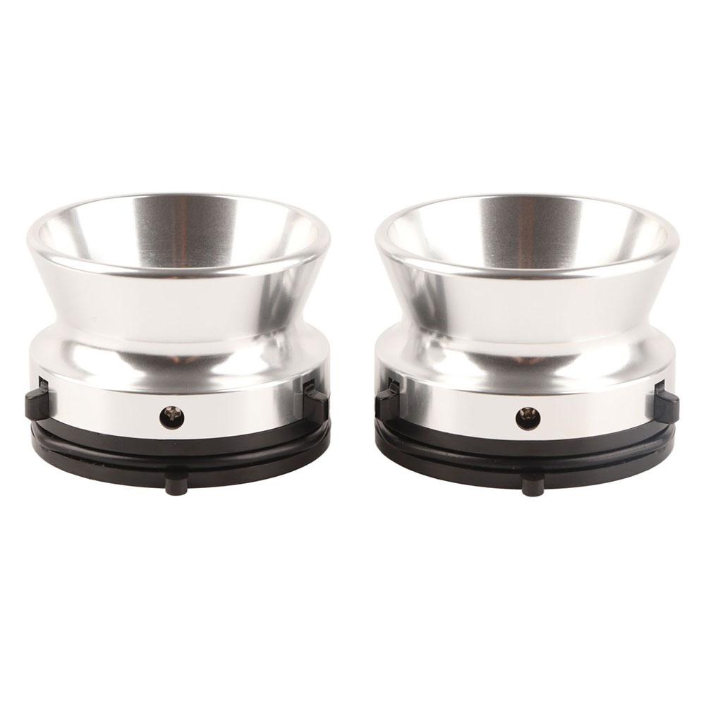 1Pair NAB Hub Adapters Universal Reel Tape Recorder Accessories Polished Aluminum Alloy 10 Inch Opener Nab Reel Hub Adaptors
