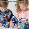2 In 1 Magic Transformation Car Kids Transformer Toys Deformed Horse Model Magnetic Collision Deformation Car Gift