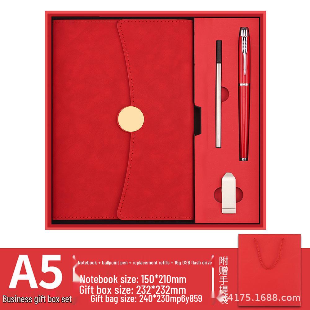 High-Grade Business Notebook Gift Set with Custom Logo Printing