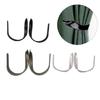 Contemporary Metal Drapery Tiebacks 2 Pack Wall Mounted Curtain Holdbacks Hooks Accessories for Elegant Interior Decors