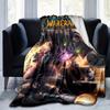 1pc World of Warcraft-Inspired Home Decor: Cozy Flannel Blanket, Perfect Gift for Bedroom, Living Room, Travel, Camping, Car, Beach, Office Naps, Idea