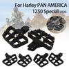 Motorcycle CNC Aluminum Footpegs Bracket Pedals Foot Pegs 360 Rotatable Foot Rest For HARLEY PAN AMERICA 1250 PA1250 1250S 2020-
