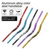 Aluminiumlegierung Fahrradlenker MTB Lenkererhöhung Mountainbike Lenker 720mm 780mm*31.8mm Fahrrad Vierkantteile