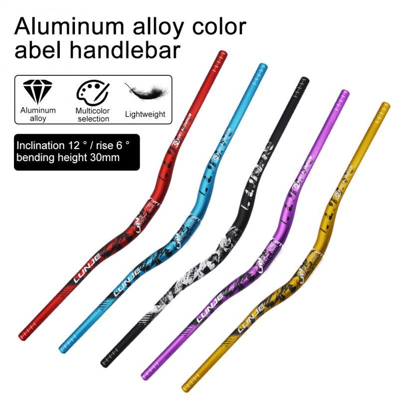 Aluminiumlegierung Fahrradlenker MTB Lenkererhöhung Mountainbike Lenker 720mm 780mm*31.8mm Fahrrad Vierkantteile