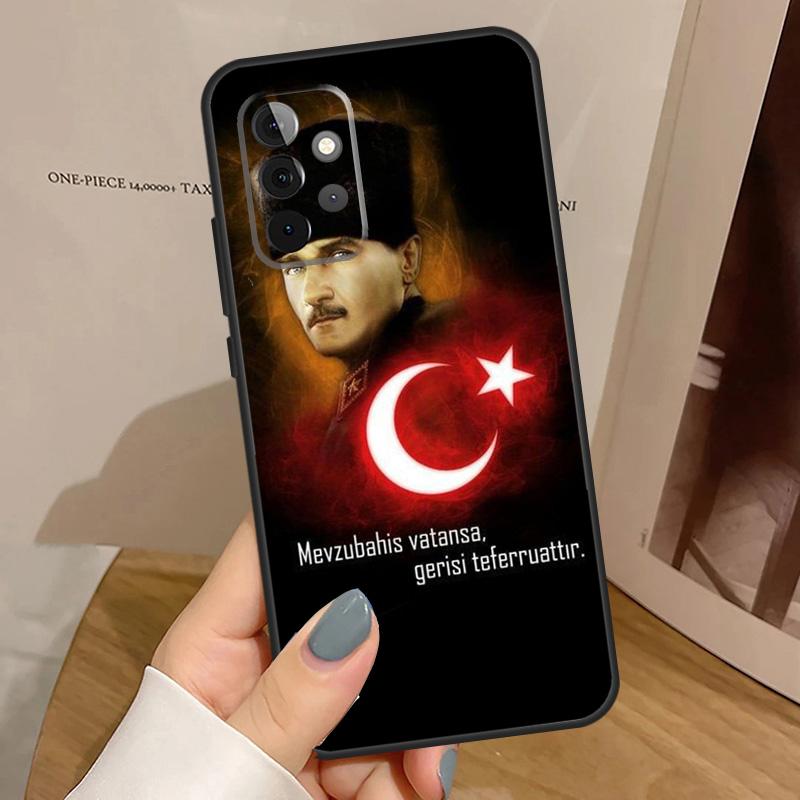 

Turkei Turkey Ataturk Flag Case For Samsung Galaxy A33 A53 A13 A54 A34 A14 A56 A36 A16 A06 A12 A32 A52 A35 A17 A15 A55 Samsung A16