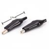 10Pcs Kleine Isolierung Boot Metall Alligator Clip Elektrische Test Krokodil Clip