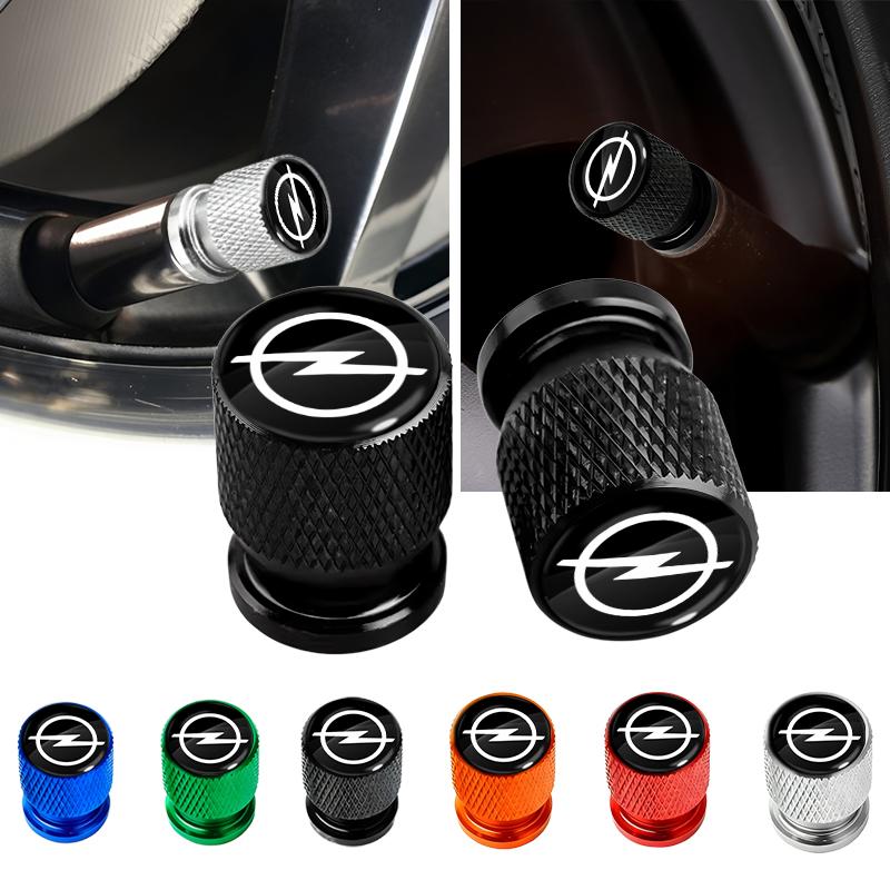 Car Wheel Tire Valve Caps Tyre Stem Covers Airdust Waterproof For Opel Astra j g Insignia Corsa d Vectra c Zafira a Auto Gadgets
