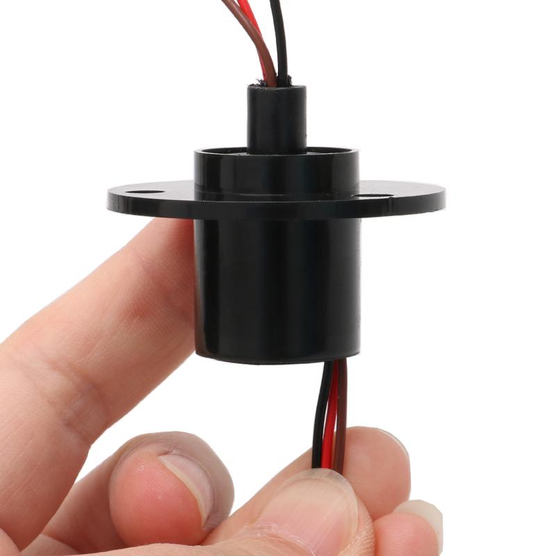 1PCS Dia 22mm 5A Wind Power Slip Ring 2/3/4/6/8/12CH Wind Energy Collector Ring Conductive Rotary Connection Slipring Joint