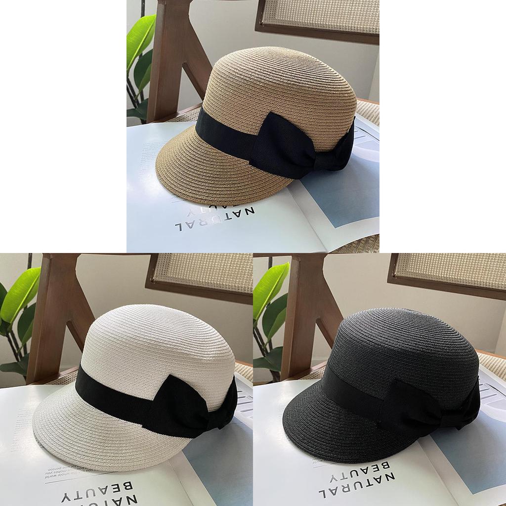 Grass Hat Women Summer Sunshade Wide Brim Breathable Straw Cap Fashion Casual
