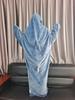 Shark Sleeping Bag Flannel Wearable Onesie Pajamas Hoodie Homewear