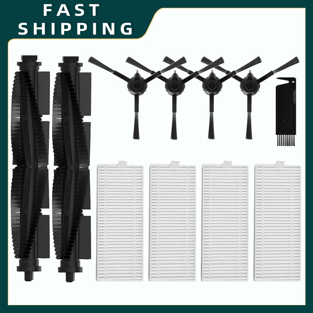 Kompatibel für TP-Link Tapo RV10 Plus Roller Hauptseitenbürste Hepa-Filter Ersatzteile Zubehör Ersatz