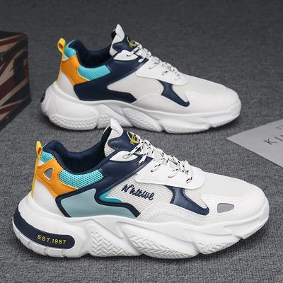Men's Shoes Summer 2025 New Youth Sports Running Shoes Casual Increase Internet Celebrity Explosion Dad Trendy Shoes Men