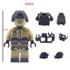 Military Ghost Special Police Doll Suit Vest Backpack Belt Assembly Accessories Building Block