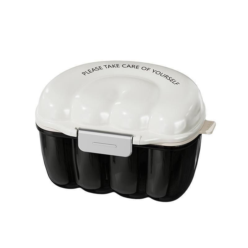 Portable Retainer Case: Large Silicone Box for Invisible Aligners, Dentures & Orthodontics