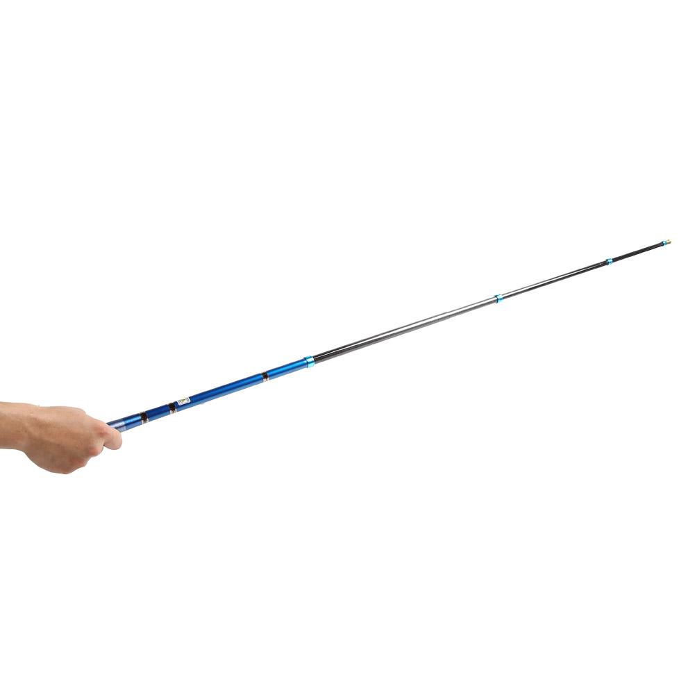 Bärbart Rese Ultralätt Fiskespö Teleskopiskt Kolfiber Bäckfiske Handspö (4,5 m)