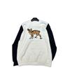 Xiang Family 2025 A/W Color Block Plum Blossom Deer Knit Pullover