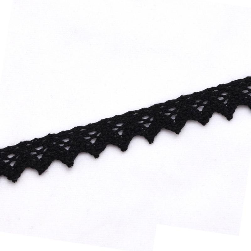 Practical Cotton Lace Trim for Crafts 1.5Inch Wide Soft Decorative Ribbon for Clothing and Home Decoration
