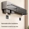 Wall-Mounted Multi-Functional Kitchen Rack: Knife, Cutlery, and Chopsticks Holder.