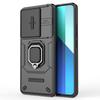 For Xiaomi Redmi Note 13 4G Case PC+TPU Slide Lens Lid Phone Cover