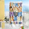 Bluey Customizable Name Beach Towel Super Soft Microfiber Quickdry Fabric Suitable for Swimming Gym Camping Yoga Vacation