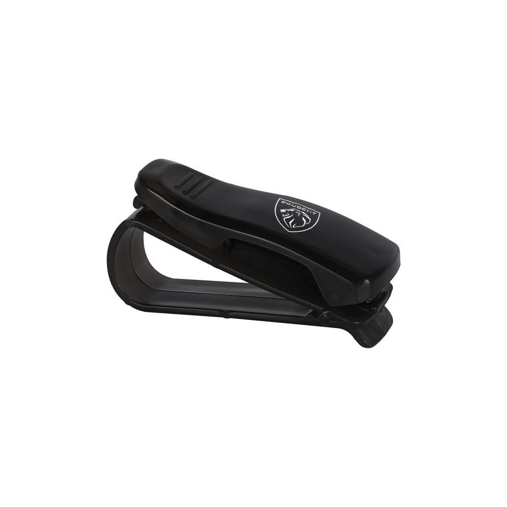 Car Sun Visor Glasses Clip Sunglasses Holder Organizer For Peugeot 308 408 206 207 107 2008 3008 208 306 307 Accessories Valve
