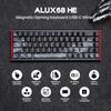 MechLands AJAZZ ALUX68 HE Aluminum Rapid Trigger Gaming Keyboard Magnetic Switch Wired Hall Effect Keyboard 8K Polling Rate Latency with RGB Backlight