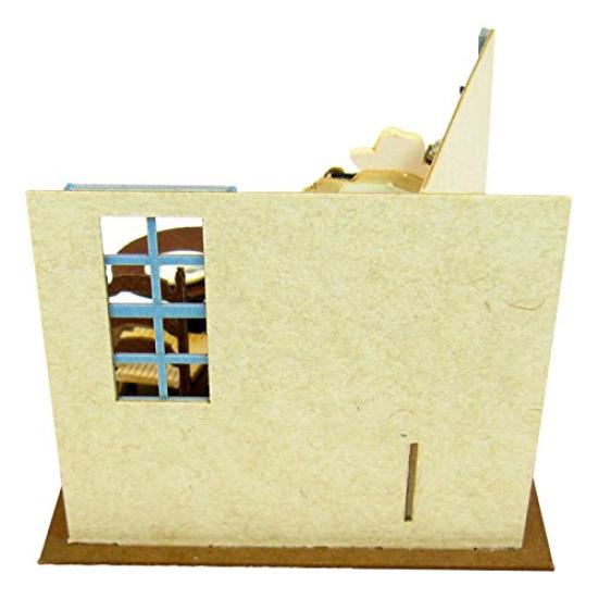 Sankei Studio Ghibli Mini Porco Calling from Paper Craft Porco, Non-Scale MP07-24