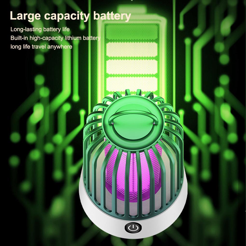 Electric Fly Trap Lamp USB Rechargeable For Home Indoor Rated Power 5W Rated Voltage Dv 5V-1A