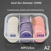 15/20/25Mm Fuß Nagelhaut Hornhaut Entfernung Austauschbares Schleifpapier Mit Pediküre Scheiben Pads Set Tote Haut Reiniger Fuß Raspeln Feilen