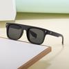 Men’s High-End Square Frame Sunglasses: Premium Outdoor Sun Protection Brand.