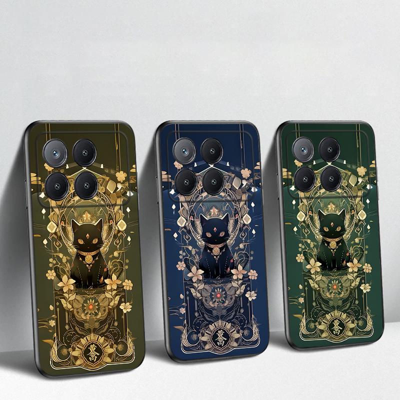 Fantasy Lucky Cat Blue For Xiaomi Poco X7 M7 Pro 5G M5 X4Pro 6 4G C65 75 F6 F5 X6 5 7 X5 F7 Ultra M5S 4Pro 5G soft phone case
