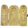 Estatuas y esculturas de Jesús Nuestra Señora talladas a mano de madera, Estatuas Religiosas, relicario católico cristiano, regalos de Iglesia