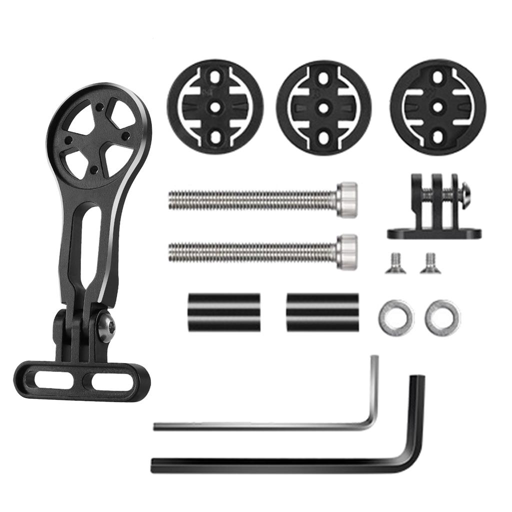 Aluminium Alloy Bicycles Computer Mount Cycling Computer Speedometer Mount Extension Bracket Bike Lights Bracket Adaptor