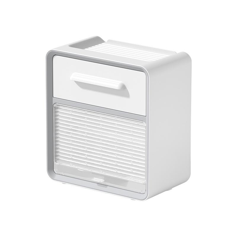 Cutie de șervețele de perete fără găuri cu depozitare vizibilă pentru baie