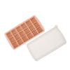 ZISIZ Silicone 18-Grid Ice Cube Tray with Lid
