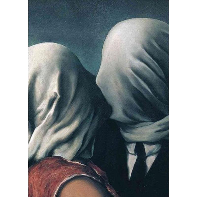 Rene Magritte Classic Artwork Posters and Prints Vintage Pictures Surrealism Abstract Wall Art Canvas Painting for Living Room