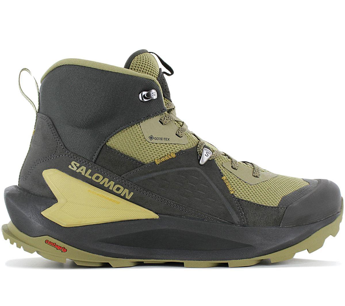 

Salomon Elixir Mid GTX - GORE-TEX - мужские кроссовки трекинговые ботинки 472905 ОРИГИНАЛ